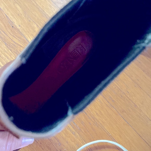 Kenzo Paris pointed toe Chelsea ankle boots brown sz 8 - Picture 8 of 9